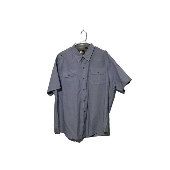 Lions Crest English Laundry 3X Blue Button Down Shirt - Picture 1 of 9